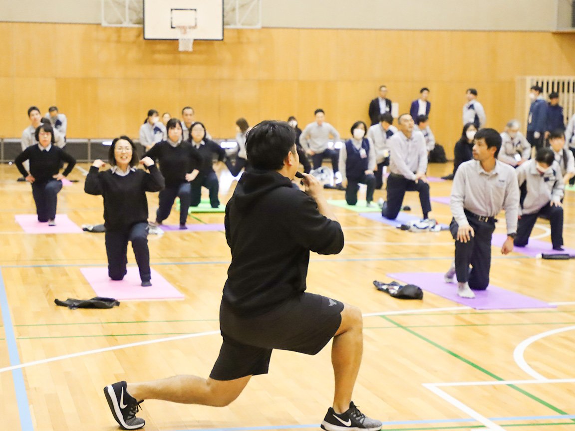 東洋紡～働き盛り世代の運動習慣化を目指す！～